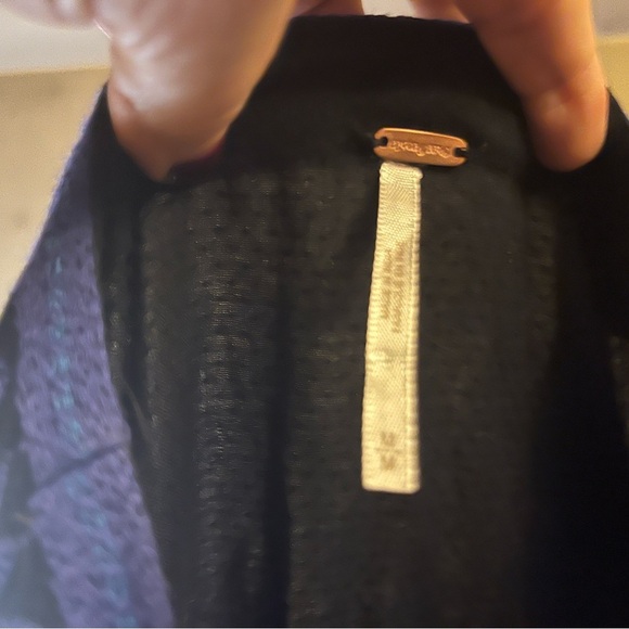 Free People Black and Purple Embroidered Blouse - Picture 3 of 5